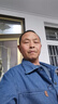 宗獅猴 干活穿工地電焊工防燙耐磨工作服男長(zhǎng)袖牛仔夾克外套上衣 淺藍(lán)色 2XL 曬單實(shí)拍圖