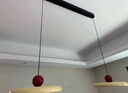 奧朵 AOZZO飛碟餐廳燈現(xiàn)代簡約飛盤吊燈新款飯廳餐桌燈創(chuàng)意藝術(shù)燈飾中山燈具 【雙頭智能款】咖黃+紅53W 曬單實(shí)拍圖