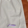 李寧羽毛球系列男女同款日常訓練比賽褲AAPU129 標準白-2 XL  曬單實(shí)拍圖