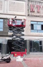 升降平臺剪叉式升降機平臺電動液壓升降臺升降車高空作業(yè)登高車 牽引款可升8米載重500kg 曬單實拍圖