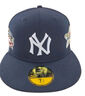 NEW ERA【七夕禮物】紐亦華棒球帽男女同款MLB平檐帽NY刺繡潮流情侶5950 60358055-藏青色 714 57cm 曬單實拍圖