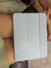 RBP適用2025新款ipad11/10保護(hù)殼A16芯片10代平板保護(hù)套【全包硅膠防摔軟殼·經(jīng)典三折款】白冰色 曬單實(shí)拍圖