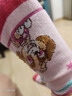 汪汪隊(duì)立大功（PAW PATROL）女童地板襪兒童防滑襪底隔涼襪小孩訓(xùn)練蹦床襪PA1332 4雙16-18碼 曬單實(shí)拍圖