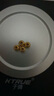 同心鳳足金999黃金散珠手鏈純金重工古法小金珠子轉(zhuǎn)運(yùn)珠隔珠手串金鏈子 0.8g,4mm光珠-4顆 曬單實(shí)拍圖