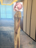 泰勒馬丁紅色新中式旗袍訂婚禮服女2025新款婚紗新娘主紗高檔秀禾服敬酒服 金縷鵲影 M 曬單實拍圖
