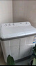 海爾（Haier）雙桶洗衣機(jī)半自動(dòng)自動(dòng)家用 10公斤大容量 家電國家補(bǔ)貼 以舊換新 雙缸XPB100-729S原廠品質(zhì)  曬單實(shí)拍圖