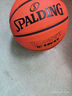 斯伯丁(SPALDING)橡膠7號籃球FIBA認證室外用84-421Y 曬單實(shí)拍圖