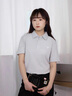 龍偉聯(lián)合冰絲POLO衫定制印logo夏季工作服短袖速干t恤企業(yè)工衣文化衫訂制 灰色 XL 曬單實拍圖