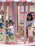 幼歌（YOUGE）寶寶2024新款碎花無袖上衣夏季寬松時(shí)髦兒童短褲套裝潮 小藍(lán)花上衣 90 cm 曬單實(shí)拍圖