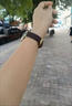 WJU適用蘋果手表表帶s10輕奢apple watch s9荔枝紋iWatch8新款夏天真皮ultra2高級感s6女款series10 黑色 適用42mm表盤【新品10代iwatch】 曬單實拍圖