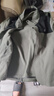 美津濃戶(hù)外鋒衣三合一兩件套抓絨內膽保暖登山防寒服滑雪服 巖綠 2XL 曬單實(shí)拍圖