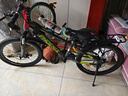 鳳凰兒童自行車(chē)6-10-12-15歲中大童小學(xué)生變速山地車(chē)男女孩小孩單車(chē)K 灰綠色  輻條輪單速+豪華禮包 22英寸【建議140-150cm】 曬單實(shí)拍圖
