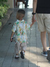 歡喜小熊寶寶半袖襯衫套裝男童夏季純棉薄款衣服兒童新款潮酷外出童裝 曬單實(shí)拍圖