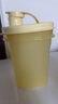 特百惠（Tupperware）迷你纖巧壺自制果飲男女學(xué)生夏季冷水壺飲料水杯子 香草黃350ml 曬單實(shí)拍圖