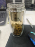 萬象（WANXIANG）雙層弧形玻璃杯男女士V270帶濾網(wǎng)水杯橄欖色360ml便攜車載泡茶杯 曬單實拍圖