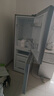 華凌185 美的出品雙門兩門家電冰箱小型家用出租房節(jié)能低音二門雙溫速凍冷凍冷藏小冰箱HR-185 曬單實拍圖