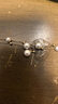 helas赫拉車(chē)花珠Akoya海水珍珠耳釘18K金耳環(huán)女意式珍珠耳飾生日禮物 經(jīng)典版滿(mǎn)天星項鏈耳釘套裝 曬單實(shí)拍圖