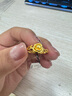 金至尊（3D-GOLD)野玫瑰黃金戒指女款足金戒指新款黃金素戒送禮七夕禮物計價 金重3.25克（配珠寶禮盒） 曬單實拍圖