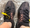 阿迪達(dá)斯yeezy350黑天使椰子夏日透氣男女時(shí)尚運(yùn)動(dòng)鞋GX3791UK 45 曬單實(shí)拍圖