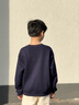 Gap【大小童同款】男女童2025秋季新款logo抓絨衛(wèi)衣兒童裝829305 海軍藍(lán) 140 /68(10-11歲) 曬單實(shí)拍圖