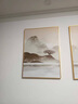 孔匠客廳裝飾畫(huà)三聯(lián)沙發(fā)背景墻壁掛畫(huà)高級感大氣現代簡(jiǎn)約山水畫(huà)寓意好 旭日東升 50*70*2+100*70【晶瓷+鋁框】 曬單實(shí)拍圖