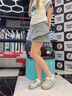 妙麗（Millies）品牌內(nèi)增高瑪麗珍鞋丑萌阿甘休閑女鞋2025新款百搭芭蕾風(fēng)德訓(xùn)單鞋 蘭色 37 (235mm)  標(biāo)準(zhǔn)碼 曬單實(shí)拍圖