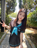 CS.LION2025年短袖日系校供女夏jk中間百褶裙JK基礎(chǔ)制服學(xué)院水手服套裝女 單百褶裙 L 建議105-115斤 曬單實(shí)拍圖