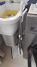 佳幫手掃把簸箕套裝掃地掃帚兩件套家用軟毛笤帚梳齒型防風畚箕 曬單實拍圖