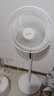 格力（GREE）【花精靈風(fēng)扇】直流變頻電風(fēng)扇落地扇家用風(fēng)隨溫變臺(tái)地兩用一級(jí)能效遙控電扇低噪 FDZ-35X69Bg5 曬單實(shí)拍圖