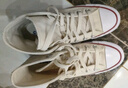 匡威（Converse）官方 All Star男女簡(jiǎn)約休閑板鞋高幫鞋小白鞋159484C 159484C 36 曬單實(shí)拍圖