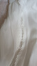 RUIQIUER新中式連衣裙女裝衣服小個(gè)子氣質(zhì)套裝兩件套裙子女夏季2025新款 藍(lán)色上衣+白色裙子 M 曬單實(shí)拍圖