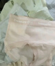 內(nèi)小伴5條裝內(nèi)褲女式純棉7A級抗菌100%棉加長襠透氣中腰無痕女士內(nèi)褲 XL 曬單實拍圖