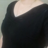 REBE LONA新款舞蹈服女中國舞成人練功服莫代爾黑色形體服藝考現(xiàn)代舞服 002黑色上衣(短袖) L 曬單實(shí)拍圖