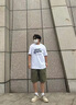 NASAWASSUP官方聯(lián)名工裝短褲男潮流美式寬松五分褲休閑褲夏季褲子男生直 軍綠色DK33-HMFS XL 【建議120斤-140斤】 曬單實(shí)拍圖