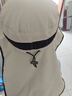 卡爾美（KELME）兒童防曬帽戶外登山夏季大帽檐防紫外線遮陽帽男孩女童太陽帽子 曬單實拍圖