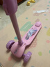 迪士尼（Disney）兒童滑板車3-6-10歲可折疊調(diào)高加寬加厚踏板冰雪奇緣兒童禮物 曬單實(shí)拍圖