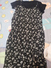 千鵝湖連衣裙女2025夏季新款女裝韓版大擺裙修身顯瘦碎花裙假兩件 【黑色迷人小碎花裙】 2XL 建議【120-130斤】 曬單實(shí)拍圖
