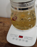 九陽(yáng)（Joyoung）養(yǎng)生壺迷你玻璃花茶壺煮茶器 12大功能11檔溫度 0膠水恒溫電熱燒水壺1.5L 1506BQ 曬單實(shí)拍圖