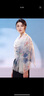 上海故事（STORY Of SHANGHAI）真絲絲巾女春夏防曬披肩桑蠶絲沙灘巾送媽媽生日禮物 春日朝霞 曬單實(shí)拍圖