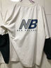 NEW BALANCE新款潮流百搭運(yùn)動(dòng)休閑衛(wèi)衣男   AMT23306-PAY  白色 M 曬單實(shí)拍圖