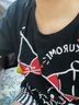 tutuannakuromi印花HelloKitty印花圓領短袖短褲上下套裝睡衣家居服 26171449 庫洛米印花 黑色 均碼 160/84A 曬單實拍圖