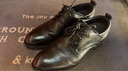 奧康（Aokang）皮鞋簡(jiǎn)約男鞋商務(wù)鞋舒適職場(chǎng)系帶男士正裝鞋英倫風(fēng)鞋子 黑色39碼 曬單實(shí)拍圖