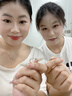 AIF百合花與茉莉對戒女生一對純銀戒指鐘久久手飾生日禮物送女友閨蜜 百合花與茉莉對戒【定制刻字】 曬單實拍圖