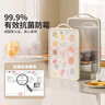 摩登主婦菜板防霉抗菌家用食品級雙面粘板切菜水果案板不銹鋼砧板 【316L中號】 豐盛食物 曬單實拍圖