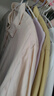 無(wú)印良品（MUJI）女式 棉漢麻短袖襯衫 女士襯衣內搭上衣 25年夏季女裝 BCD90C5S 象牙色 S (155/80A) 曬單實(shí)拍圖