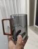 爾山集玻璃杯套裝耐高溫水杯水具套裝中式高級(jí)感家用客廳喝水杯子茶杯 【9件套】水杯*6+水壺+杯架+托盤 曬單實(shí)拍圖