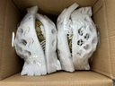 南步正宗新疆老漢瓜【順豐空運】軟糯哈密吐魯番特產(chǎn)火焰蜜瓜新鮮水果 巴登老漢瓜 5-6斤【1-2枚裝】空運 曬單實拍圖