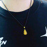 VARUS古法黃金葫蘆吊墜女999足金旋轉(zhuǎn)葫蘆轉(zhuǎn)運(yùn)福祿純金項鏈編繩掛墜男 【不可旋轉(zhuǎn)】葫蘆吊墜+金珠/約1.8g 曬單實拍圖