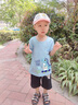 真維斯男童夏裝套裝中小童純棉夏裝兒童上衣帥氣男童洋氣半袖純棉t恤 【套裝】白(怪獸)灰(獸爪) 140 【推薦體重56-68斤】 曬單實(shí)拍圖