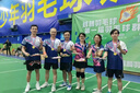 尚帛錦羽毛球服套裝男女速干羽毛球衣排球服乒乓球運(yùn)動比賽訓(xùn)練隊(duì)服定制 7506粉寶藍(lán)色 L 碼女款 160-165cm 100-110斤 曬單實(shí)拍圖